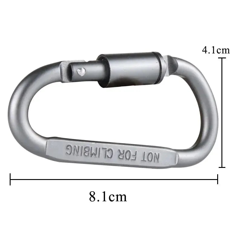Durable Tactical Carabiner Set