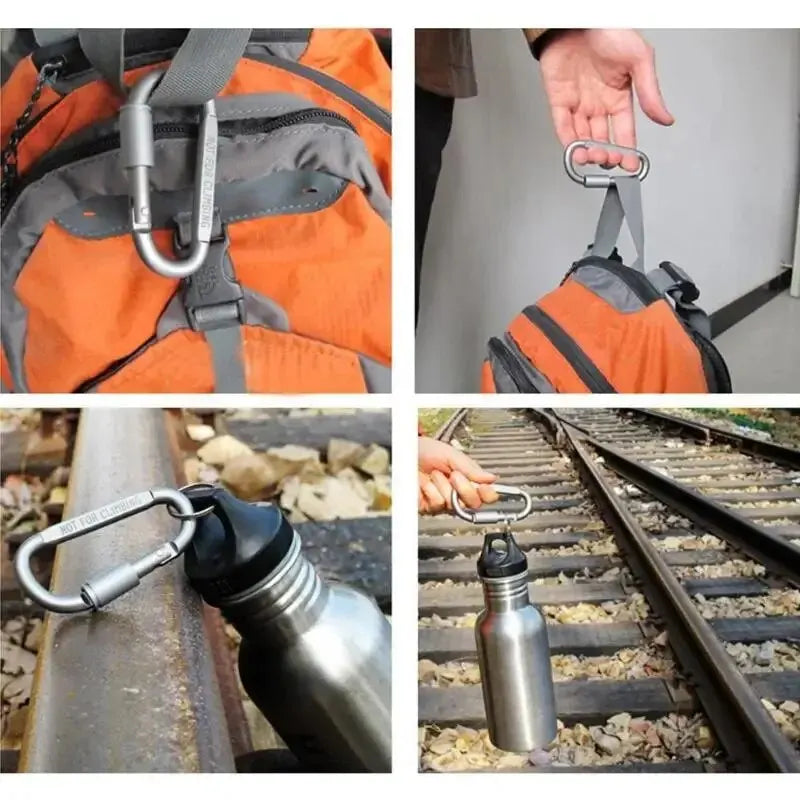 Durable Tactical Carabiner Set